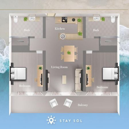 Rooftop Pool & Hot Tub - Gym - Hollywood Beach Zewnętrze zdjęcie