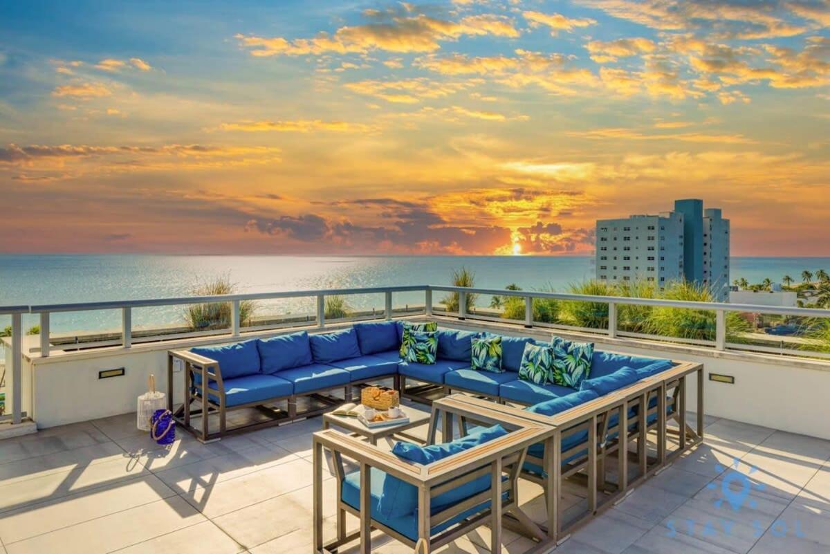 Rooftop Pool & Hot Tub - Gym - Hollywood Beach Zewnętrze zdjęcie