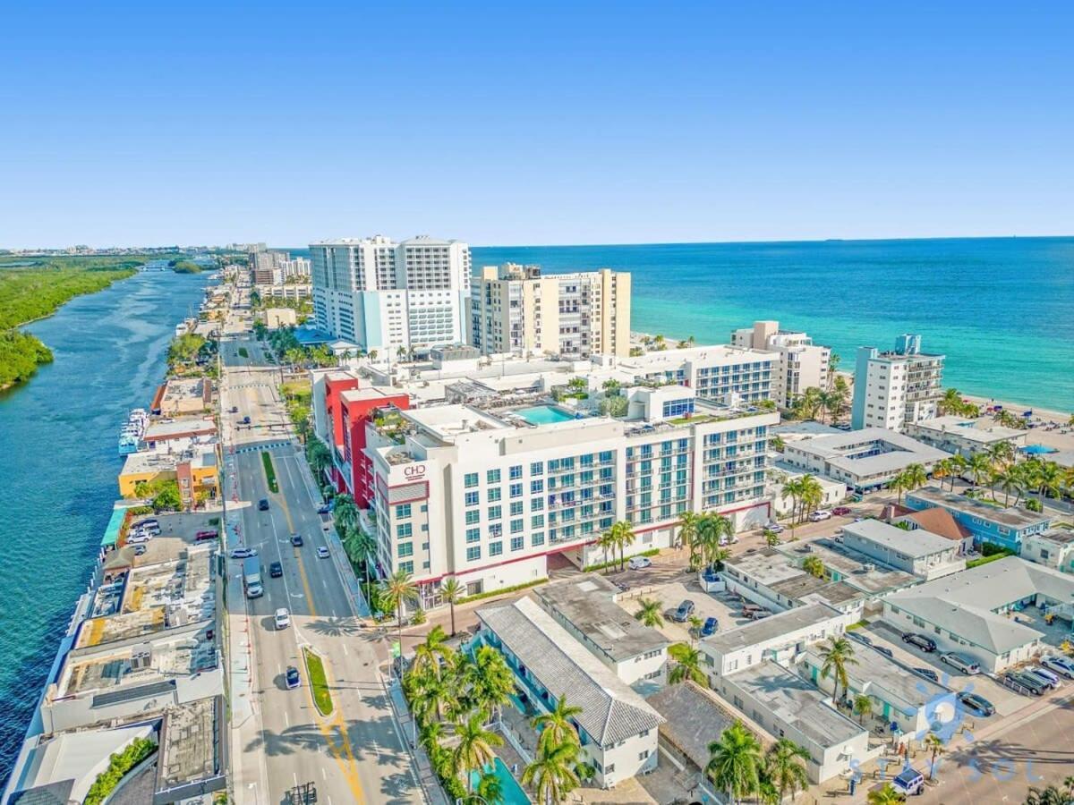 Rooftop Pool & Hot Tub - Gym - Hollywood Beach Zewnętrze zdjęcie