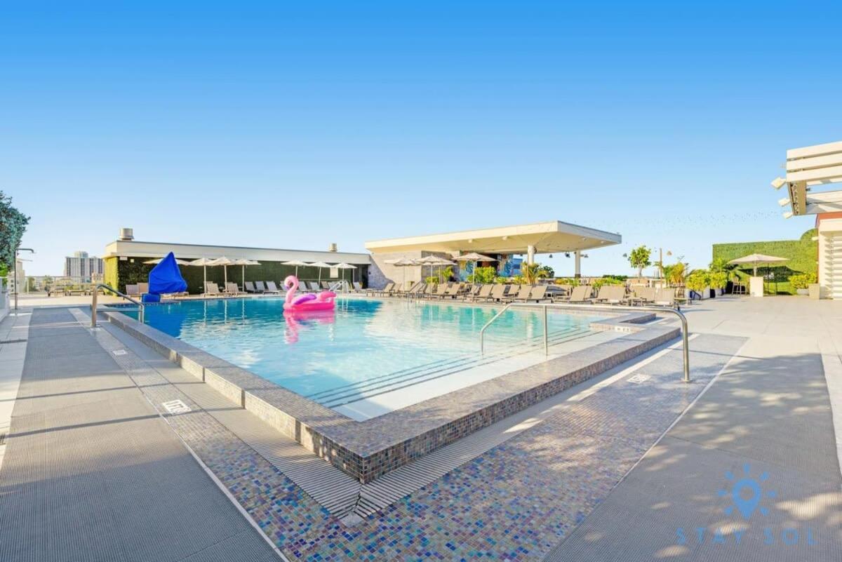 Rooftop Pool & Hot Tub - Gym - Hollywood Beach Zewnętrze zdjęcie