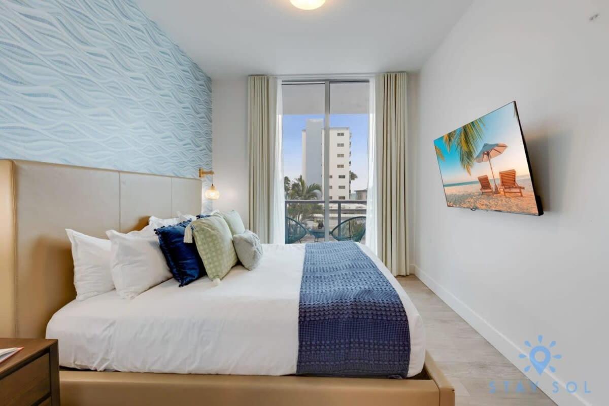 Rooftop Pool & Hot Tub - Gym - Hollywood Beach Zewnętrze zdjęcie
