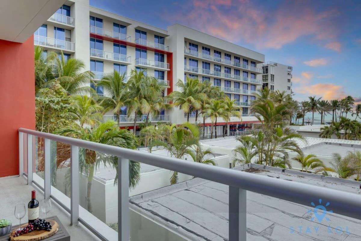 Rooftop Pool & Hot Tub - Gym - Hollywood Beach Zewnętrze zdjęcie