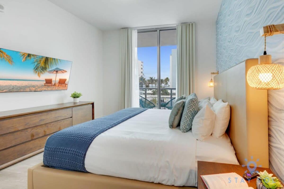 Rooftop Pool & Hot Tub - Gym - Hollywood Beach Zewnętrze zdjęcie
