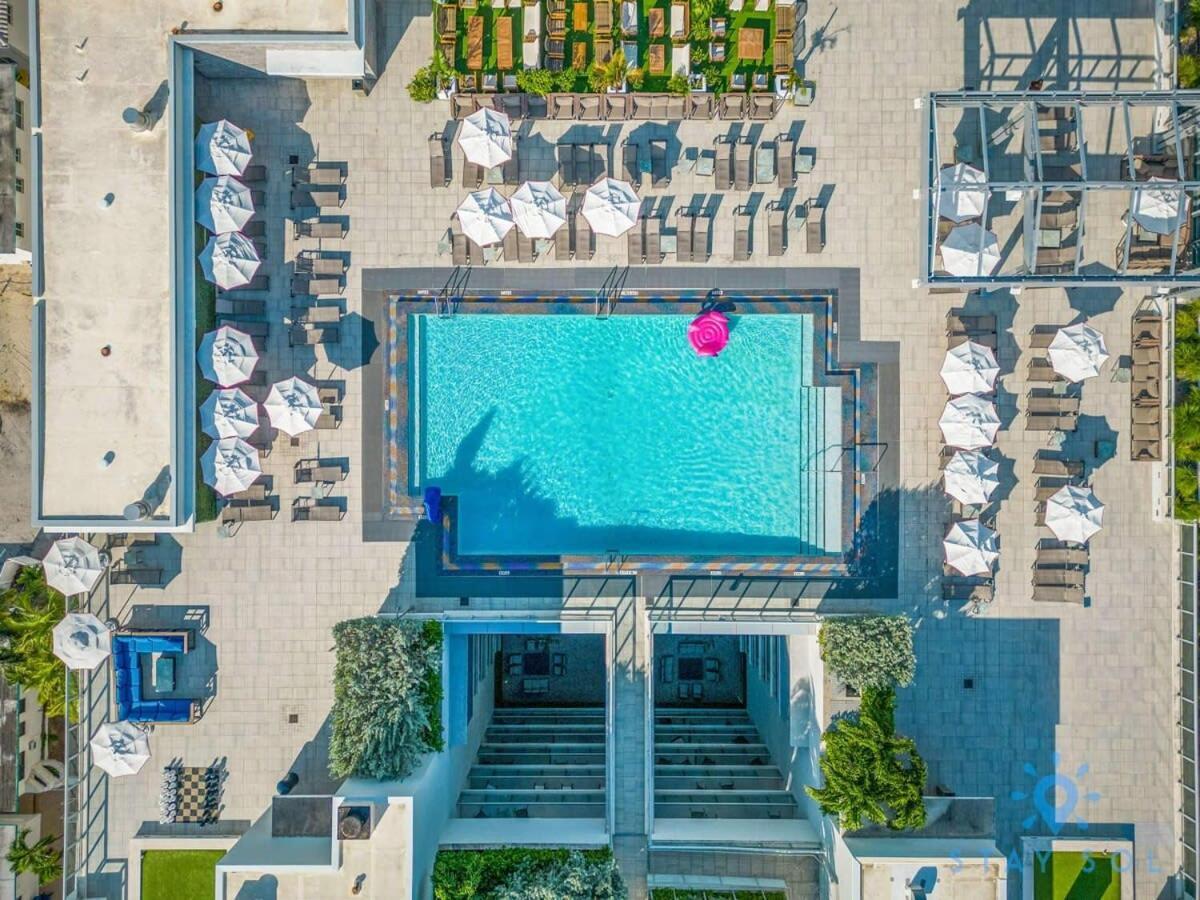 Rooftop Pool & Hot Tub - Gym - Hollywood Beach Zewnętrze zdjęcie