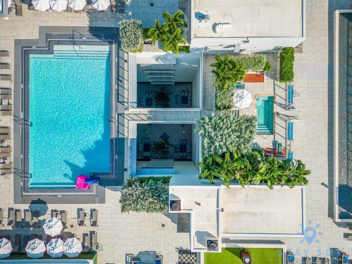 Rooftop Pool & Hot Tub - Gym - Hollywood Beach Zewnętrze zdjęcie
